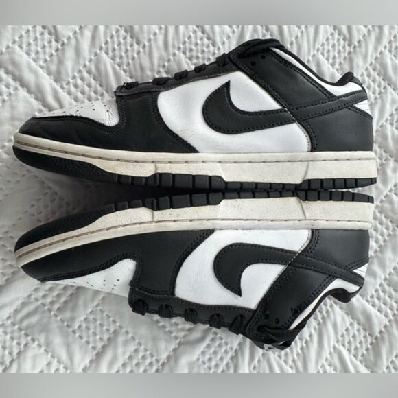 Nike Dunks Panda 2022 Black White Low Sneakers Running Shoes Trendy Woman 8.5 - Picture 5 of 16